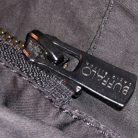 Buffalo David Bitton Grey Cotton Light Jacket M - Picture 13 of 16